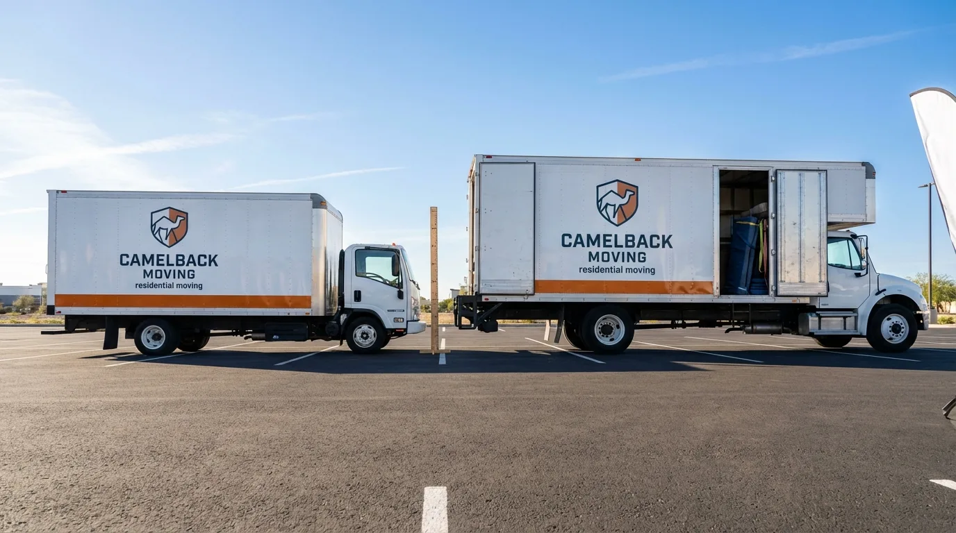 Moving truck size capacity guide in West Hills